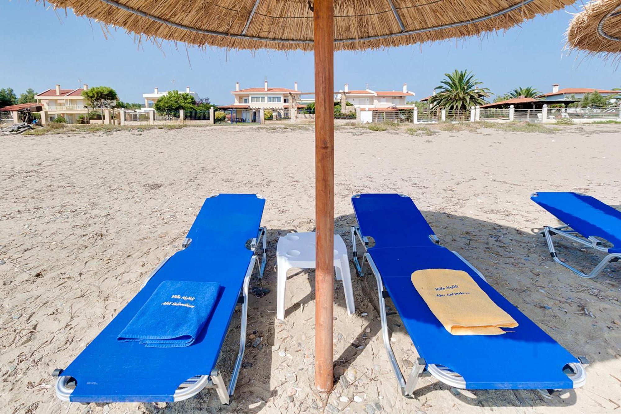 Villa Nefeli - Akti Salonikiou A อาโยส นิโกลาออส ภายนอก รูปภาพ